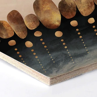 Hexagon Hout Fredriksson - Natural Abstraction 