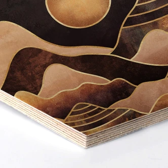 Hexagon Hout Fredriksson - Sunset 