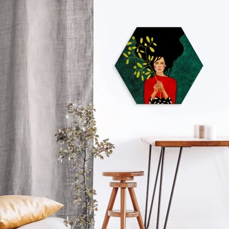 Hexagon Hout Hülya - Existence 