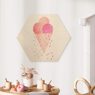 Hexagone - Bois Treechild - Ice Cream in Summer 
