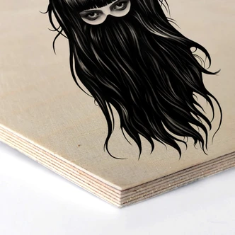 Hexagon - Holz Birke-Furnier Ireland - It-Girl 