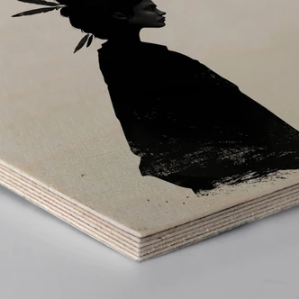 Hexagon Birch veneer - Ireland - Never 