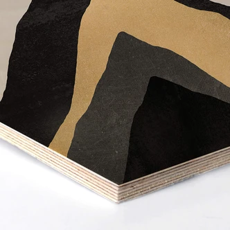 Hexagon Birch veneer - Fredriksson - Four Mountains 