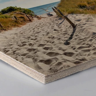 Hexagon Hout Way to the Beach 