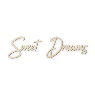 Décoration en bois placage peuplier Sweet Dreams 