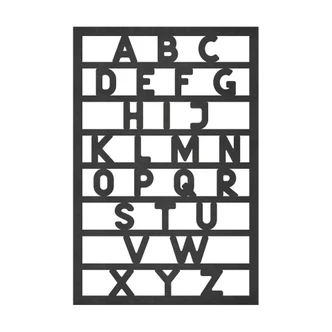 MDF - Holzdeko - Alphabet ABC MDF - Holzdeko - Alphabet ABC