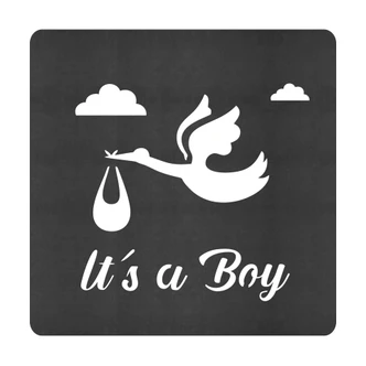 MDF Decoratie Baby - It's a Boy 