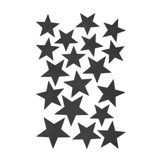 3D ster decoratieset - MDF decoratie voor kinderkamer | slaapkamer 