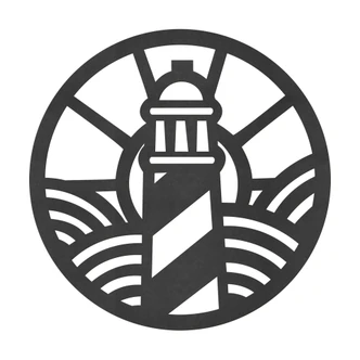 MDF-dekoration Fyrtårn 
