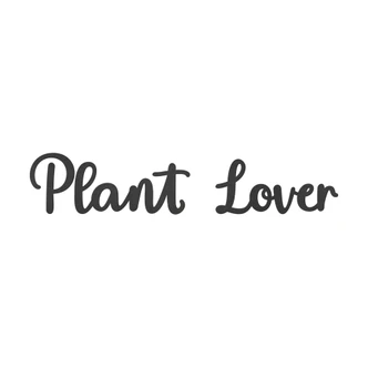 MDF Decoration Plant Lover 