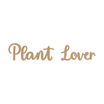 MDF Decoration Plant Lover 