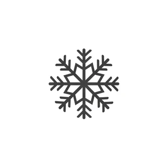 Sneeuwvlok MDF Decoratie 