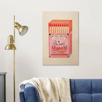 Holzbild The Perfect Match - Bloom 