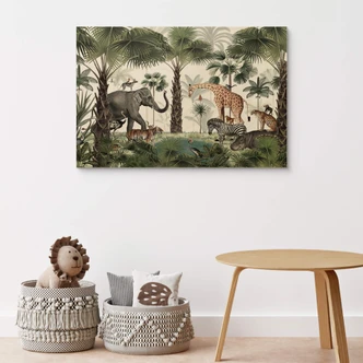 Holzbild Kikki Belle - Königreich der Tiere 