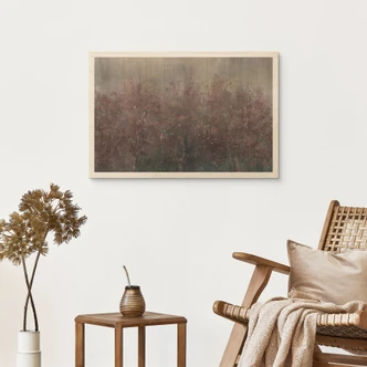 Houten Wanddecoratie in warme herfsttinten - Ms Tiff 