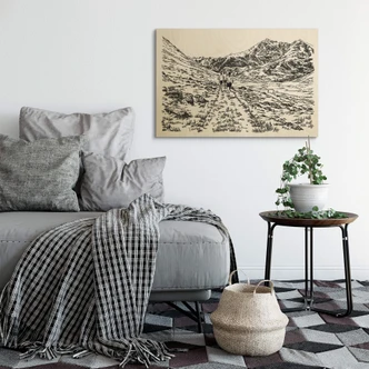 Houten Poster Sparshott - the Wanderer 