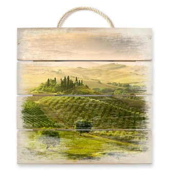 Holzbild Bratkovic - Podere Belvedere - 40x41,5 cm 