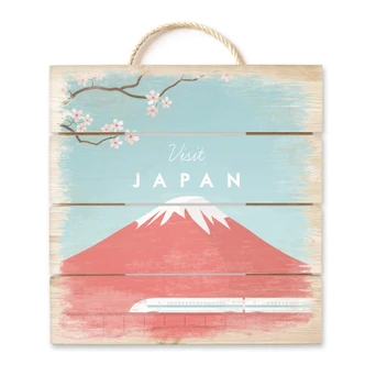 Holzbild Rivers - Japan - 40x41,5 cm Holzbild Rivers - Japan - 40x41,5 cm