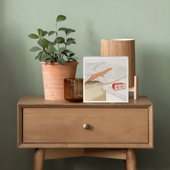 Stampa su legno da appendere - Nope - Display della sveglia al mattino - Dekel - 15x15 cm Stampa su legno da appendere - Nope - Display della sveglia al mattino - Dekel - 15x15 cm