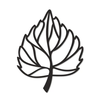 MDF Decoratie Berkenblad 