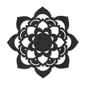 Decoro in MDF - Mandala Lotus 
