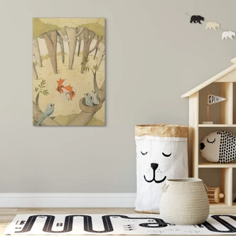 Holzbild Loske - Die Lichtung 