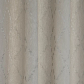 Homing Ösenschal Deron beige, silber -  2.45 x 1.4 m 
