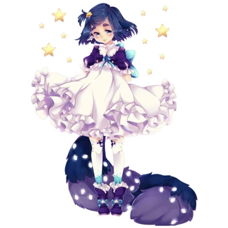 Wandtattoo La Doll Blanche - Lights 