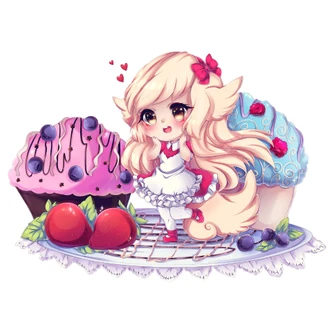 Wandtattoo La Doll Blanche - Chibi Belle 