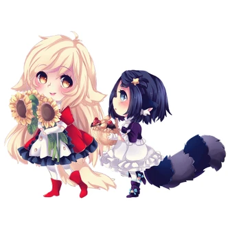 Wandtattoo La Doll Blanche - Summer's Eve 