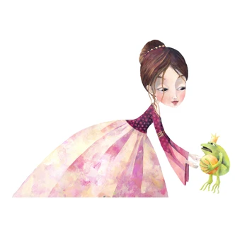 Wandtattoo Blanz - Der Froschkönig Wandtattoo Blanz - Der Froschkönig