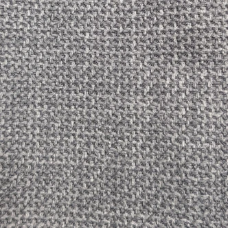 Uni Kissenhülle in silber in 40x40 cm 