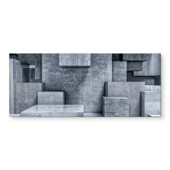 Küchenrückwand 3D Betonblöcke Küchenrückwand 3D Betonblöcke