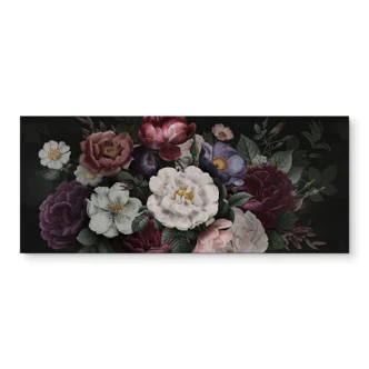 Küchenrückwand Blumen Stillleben im Redouté-Stil - Bloomery Decor 