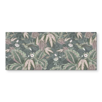 Küchenrückwand Kolibri im Tropenwald - Bloomery Decor 