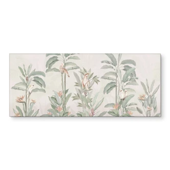 Küchenrückwand Tropischer Wald mit Kakadus - Bloomery Decor 