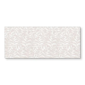 Küchenrückwand Zarte Aquarell-Blätter - Soft Beige - Erweiterbar - Bloomery Decor 