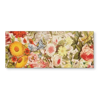 Küchenrückwand Farbenfrohe Blumencollage - Frida Floral Studio 