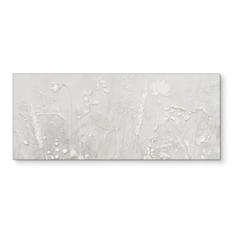 Witte Keukenachterwand met planten in een modern ontwerp - Ms Tiff 