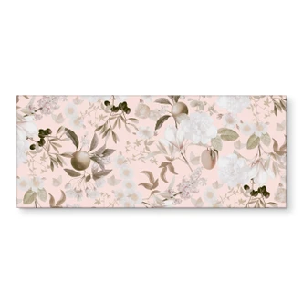 Küchenrückwand Boho-Illustration mit Blumen und Früchten - UN Designs 