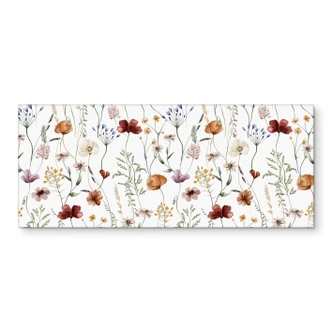 Küchenrückwand Bunte Wildblumen - UN Designs - Alu-Dibond 