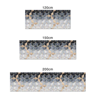 Küchenrückwand Fredriksson - Blaue Geometrie 