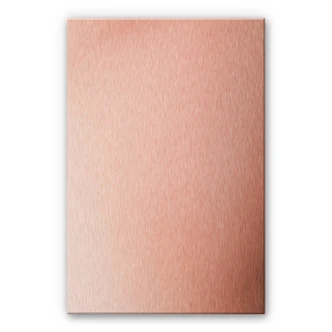 Alu-Dibond Kopereffect Spatscherm – Staand 