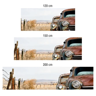 Küchenrückwand - Alu-Dibond - Old Rusted Cars 