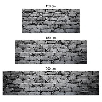 Küchenrückwand - Alu-Dibond-Silber - Mauer 04 Küchenrückwand - Alu-Dibond-Silber - Mauer 04