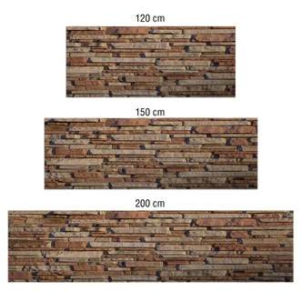 Küchenrückwand - Alu-Dibond-Silber - Mauer 05 Küchenrückwand - Alu-Dibond-Silber - Mauer 05