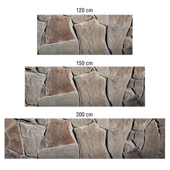 Küchenrückwand - Alu-Dibond-Silber - Mediterrane 