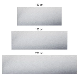 Küchenrückwand - Alu-Dibond-Silber 