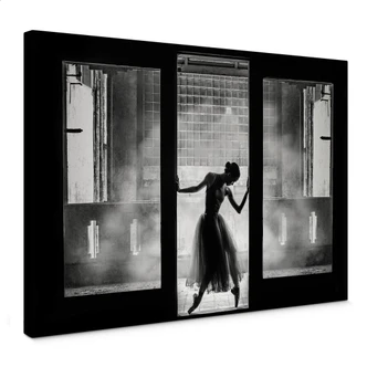 Leinwandbild Wibisono - Die Ballerina 