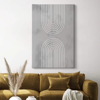 Canvastavla 1X Studio - Bågar i is 